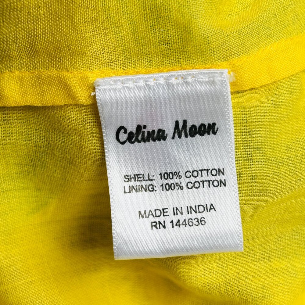 Celina Moon Midi Tiered Dress with POCKETS (size M) - Picture 9 of 12